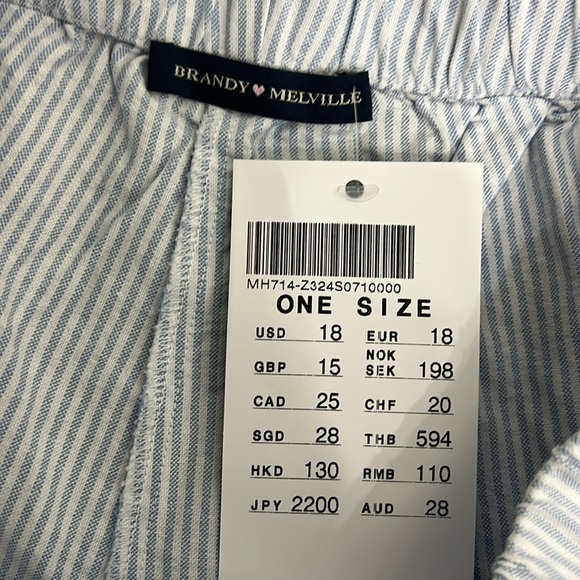 Brandy Melville Keira Pajama Shorts - Picture 5 of 6